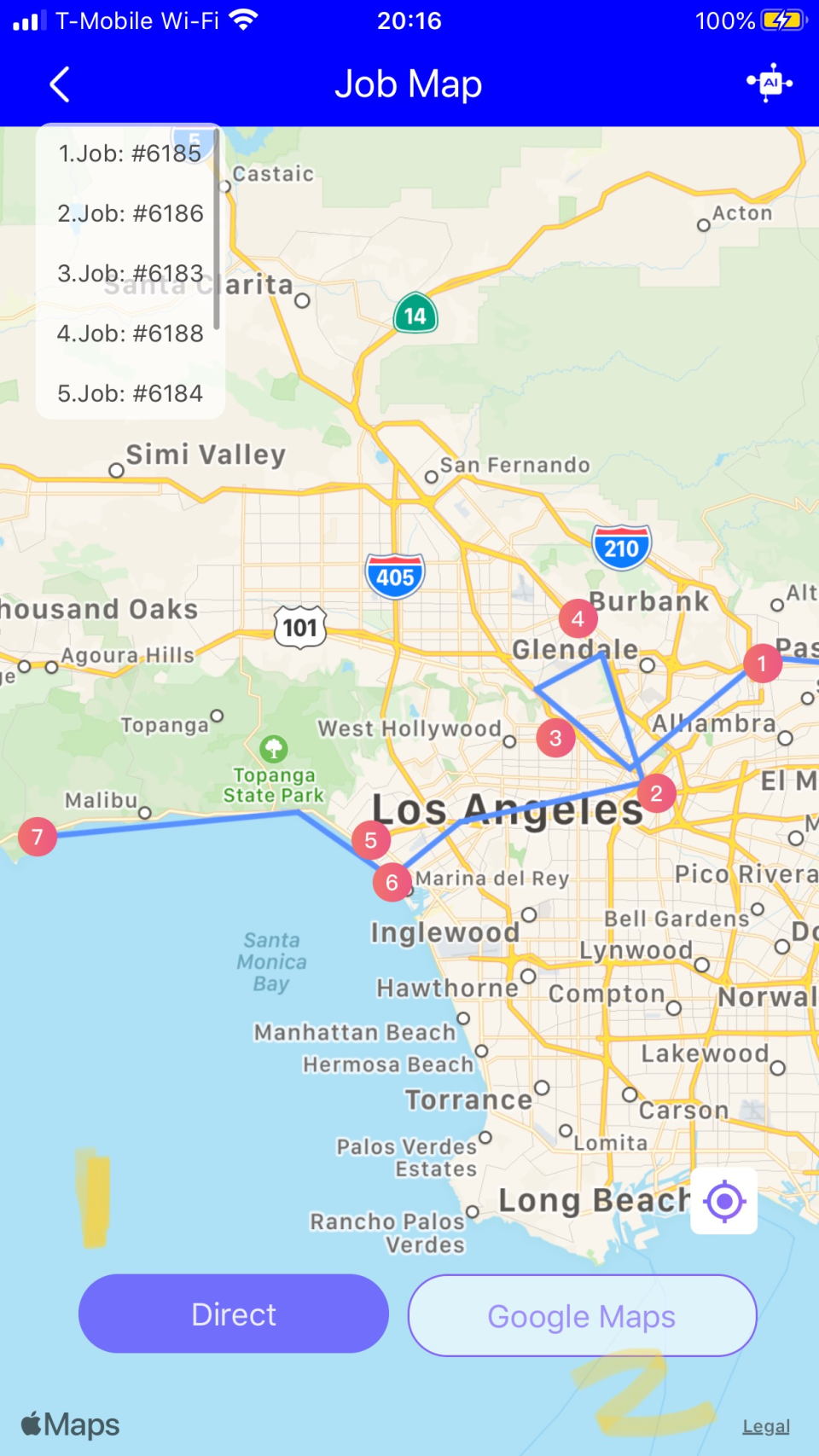 screenshot of AI Field Management